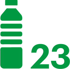 23 BOTELLAS